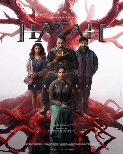 Kiran Abbavaram Sets Teaser Drop Date for His Next Venture ‘Hatah’