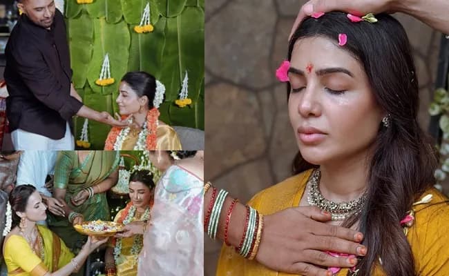 Samantha Ruth Prabhu Celebrates Baby Shower at Isha Foundation with Director Raj Nidimoru