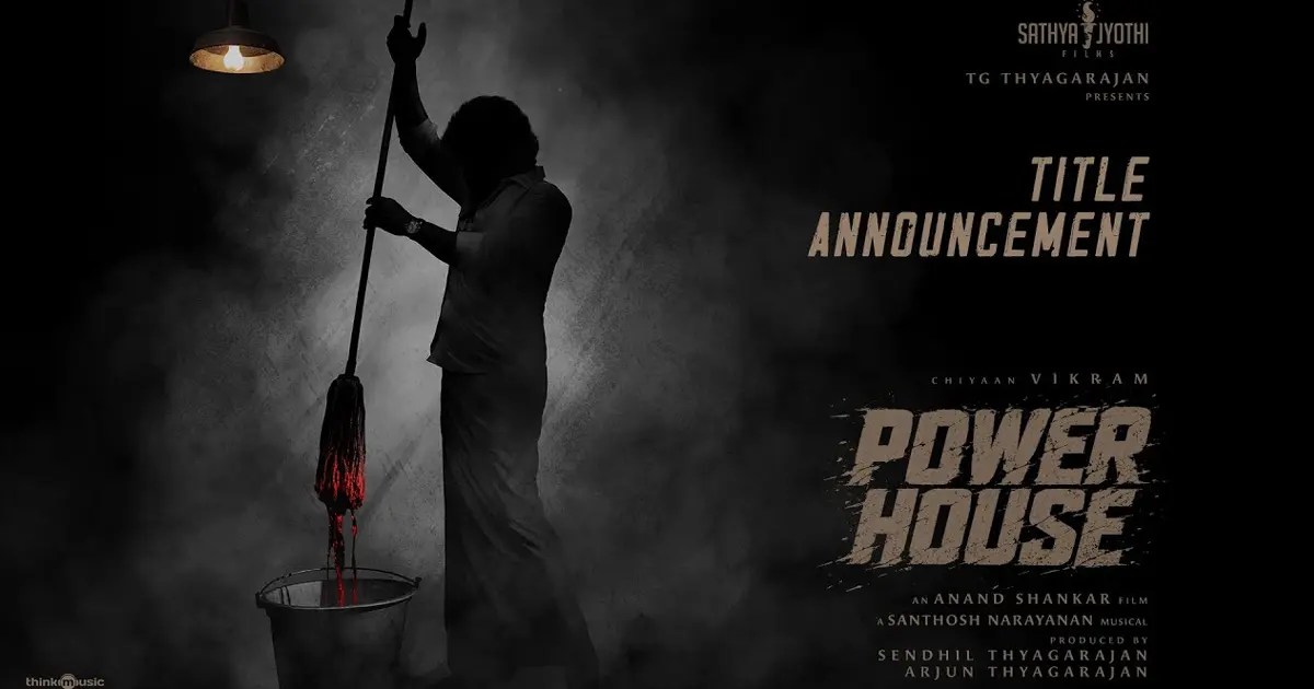 Vikram Announces His 63rd Film Titled “Power House” on Vinayaka Chavithi
