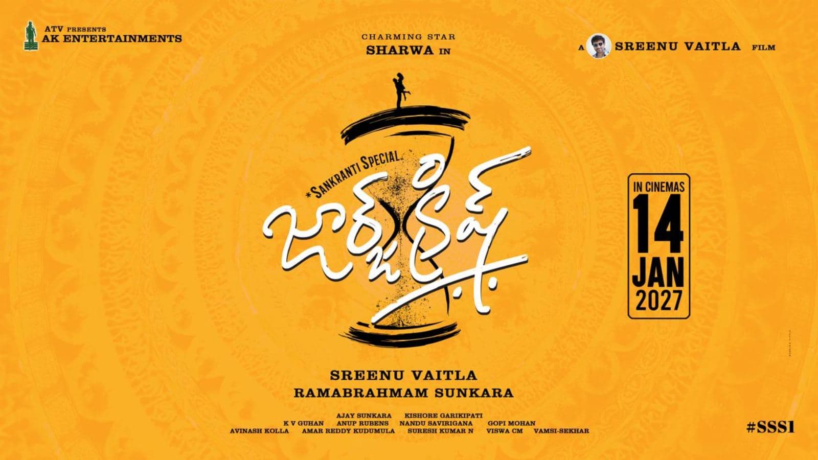 Sharwa and Vaitla Unite for Blockbuster George Krish