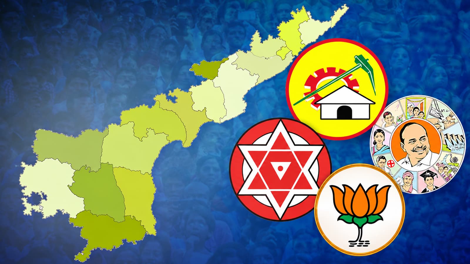 Tight Security and Tussles Define Final Day of Andhra Pradesh Local Body Nominations
